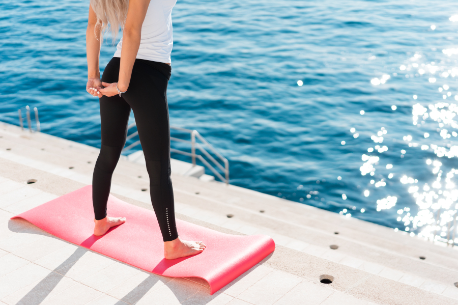 yoga Hendaye plage